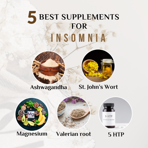 Five best supplements for insomnia